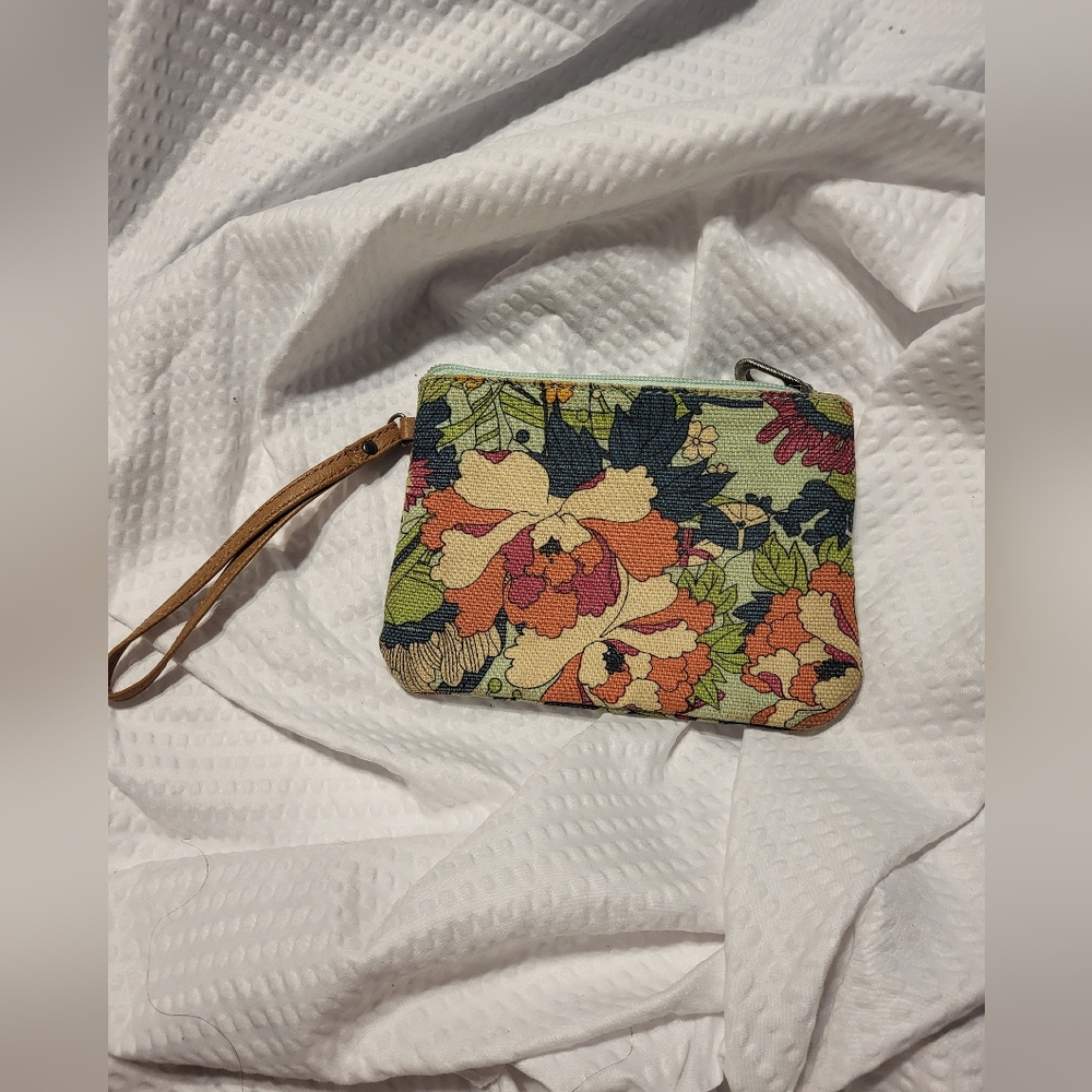 Sakroots Floral Cloth Wristlet